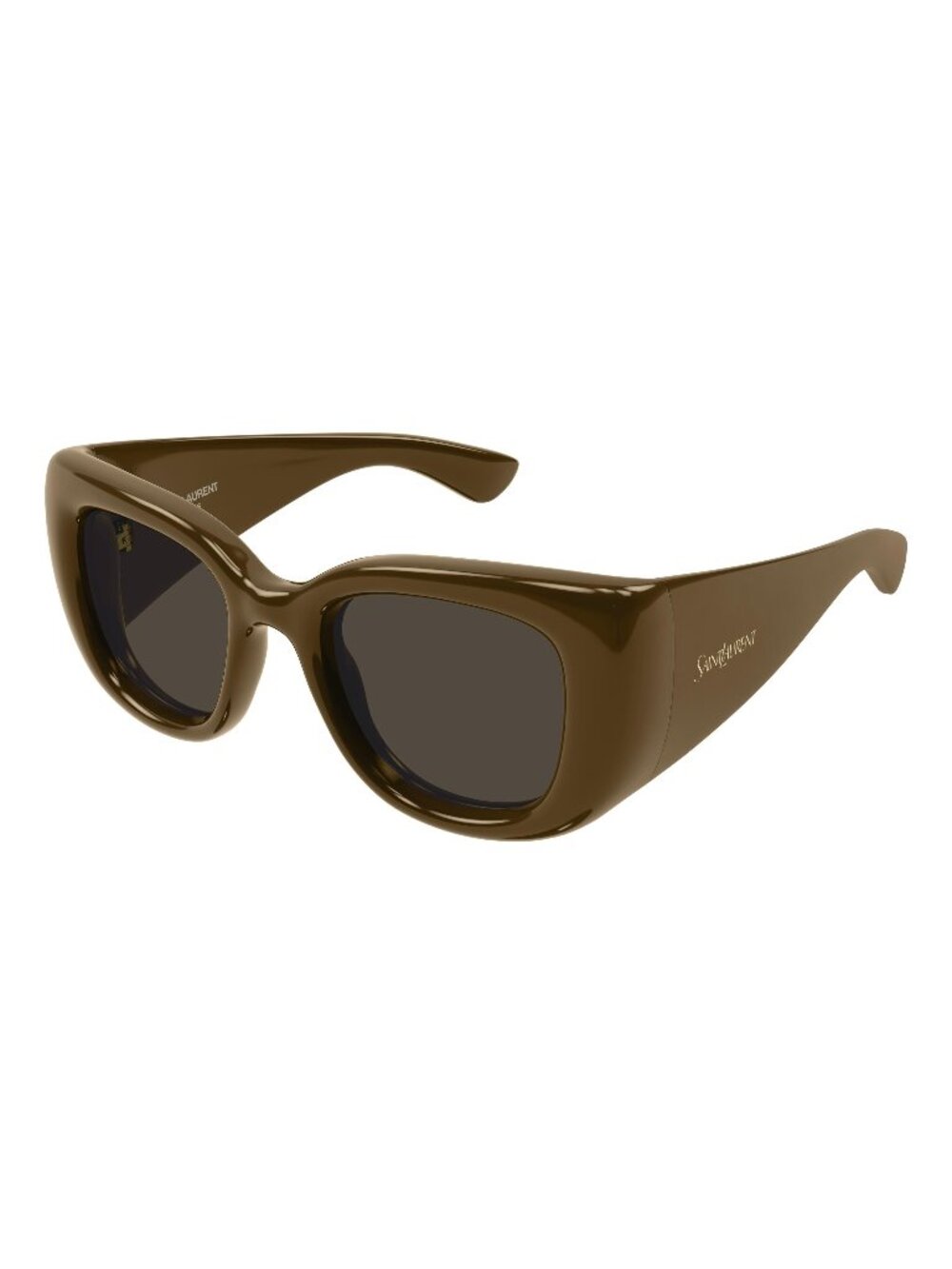 New Saint Laurent Women's Sunglasses Brown Lens Injected Frame SL 903 HOWL 006